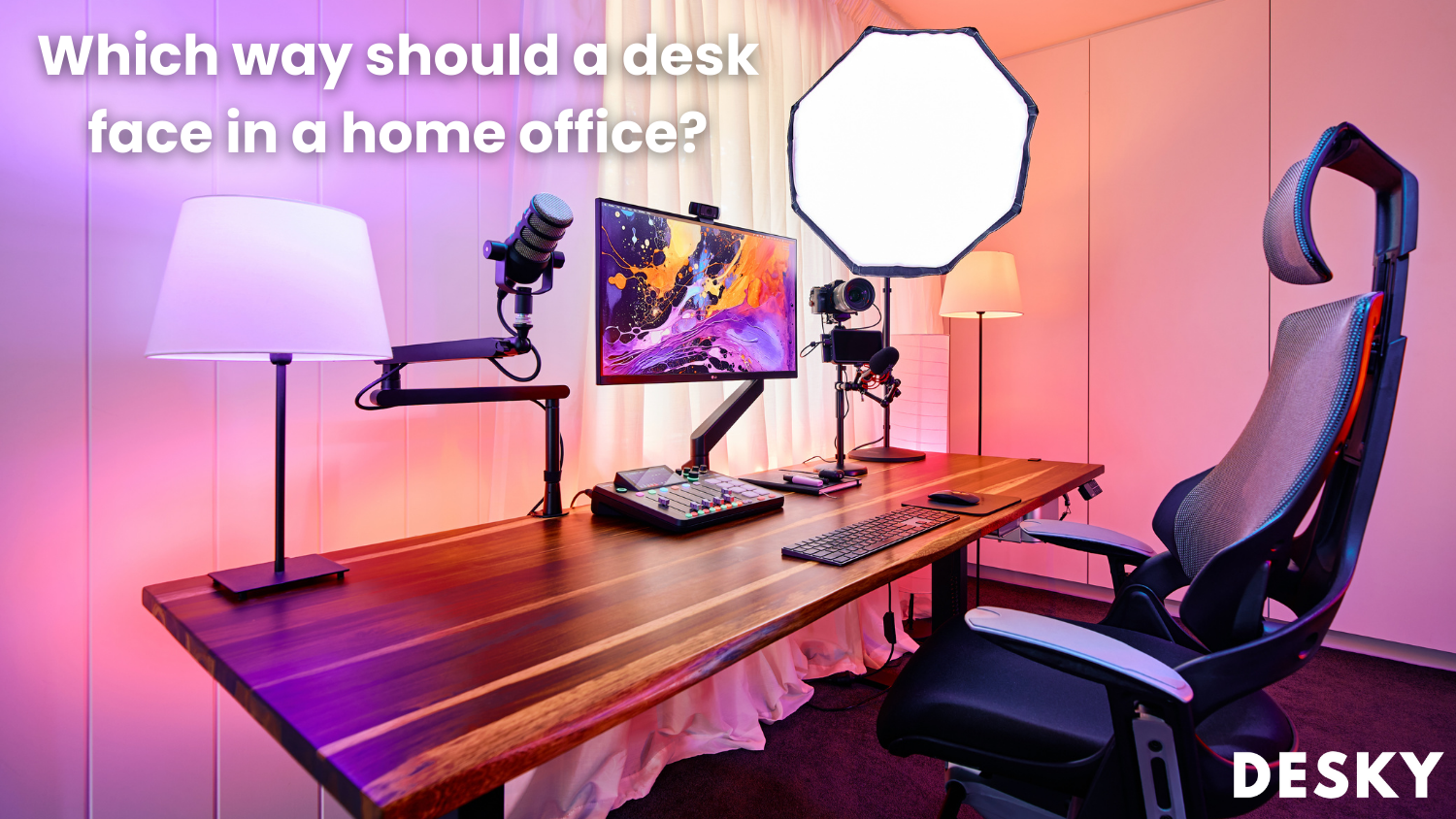 Which Way Should Home Office Desk Face: Boost Focus & Productivity