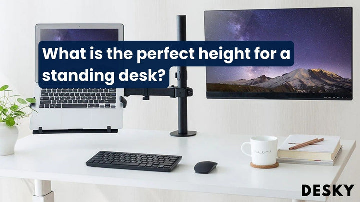 What is the perfect height for a standing desk?