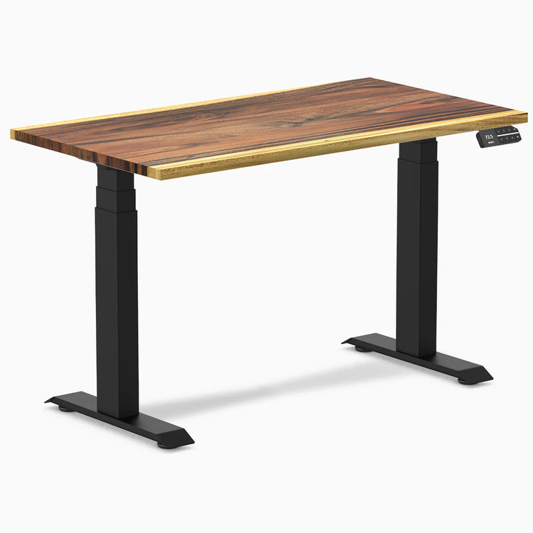 Desky Dual Mini Hardwood Sit Stand Desk-Desky® Australia