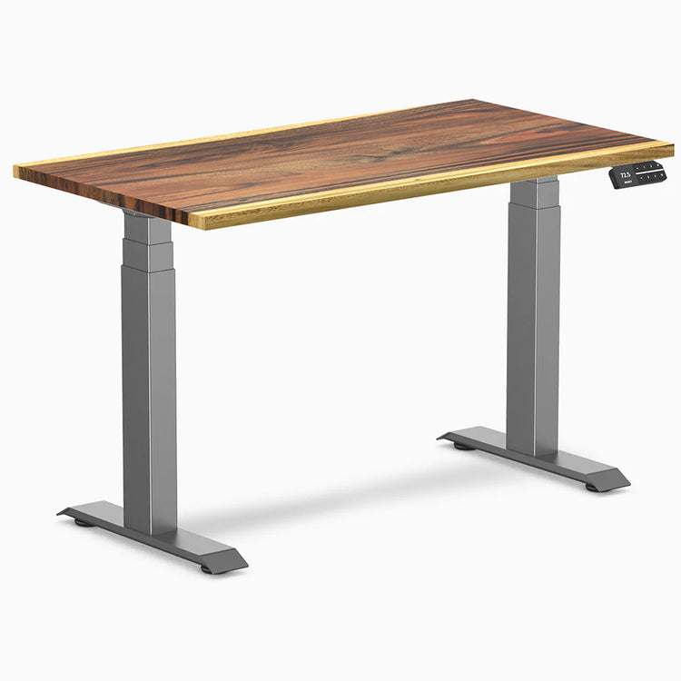 Desky Dual Mini Hardwood Sit Stand Desk-Desky® Australia