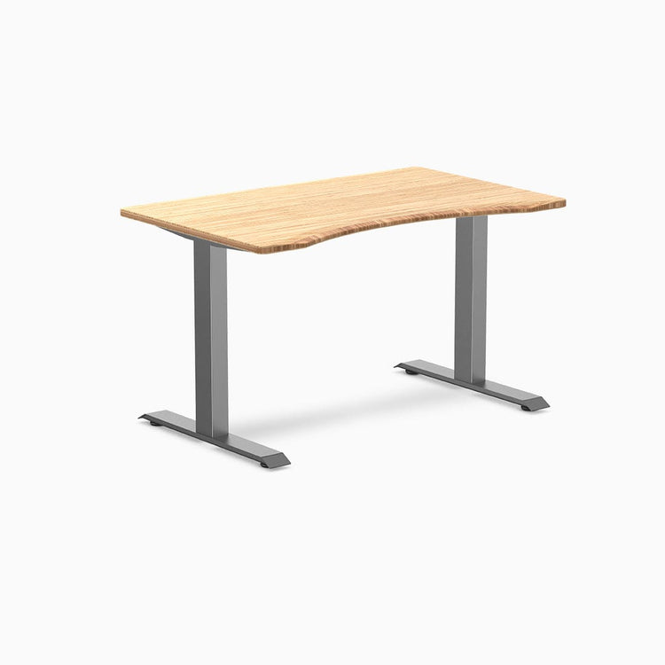 Desky ergo bamboo with space gray legs 1200mm