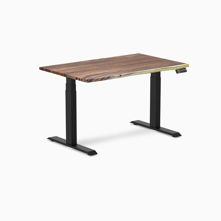 Desky standing desk 1200mm saman hardwood
