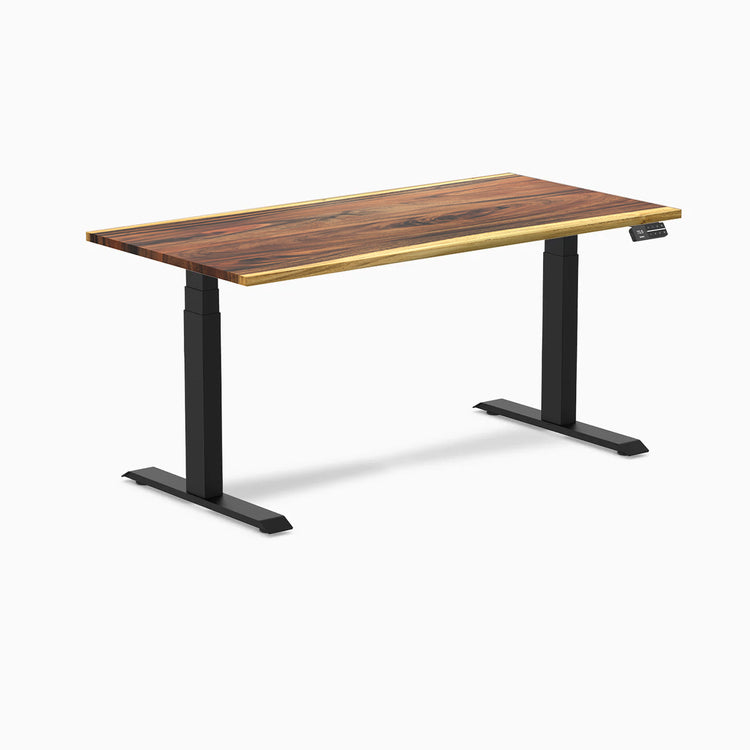 Desky Dual Hardwood Sit Stand Desk-Desky® Australia