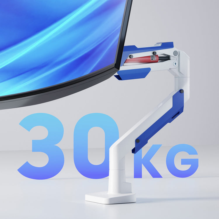 Hercules ultra wide monitor arm 3okg capacity - Desky