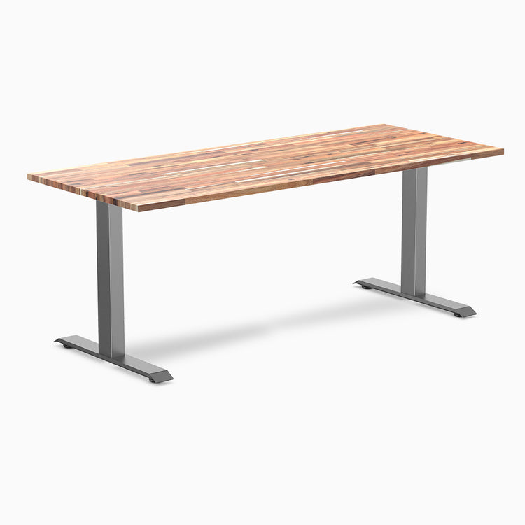 1800mm fixed desky softwood office desk acacia