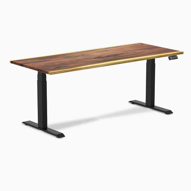 Desky Dual Hardwood Sit Stand Desk-Desky® Australia