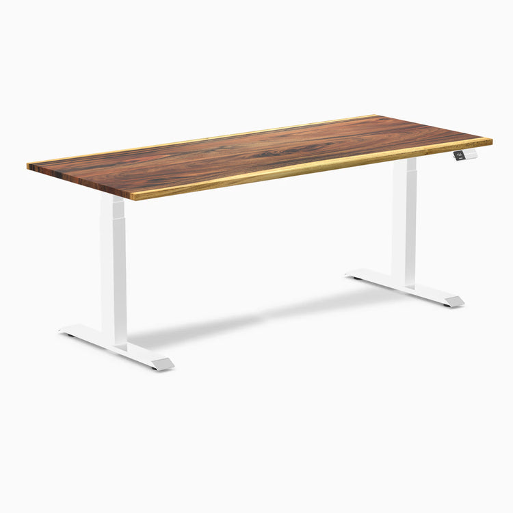 Desky Dual Hardwood Sit Stand Desk-Desky® Australia