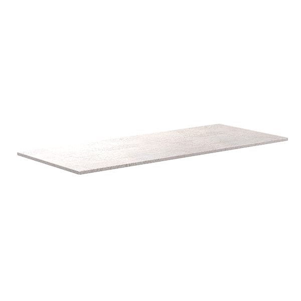 Desky Rubberwood Desk Tops Rubberwood White Brushed -Desky®