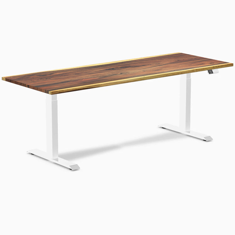 Desky Dual Hardwood Sit Stand Desk-Desky® Australia