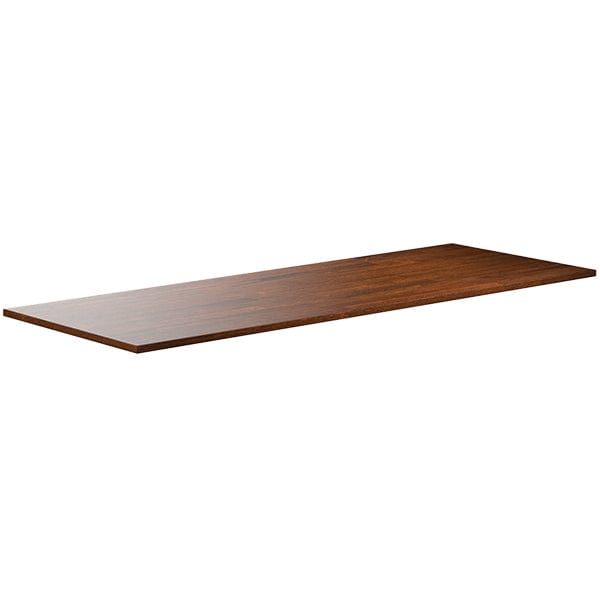 Desky Rubberwood Desk Tops Rubberwood Walnut -Desky®