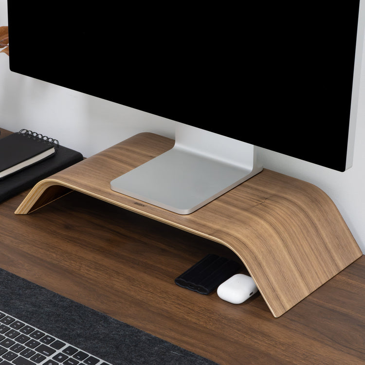 Desky Wooden Monitor Riser