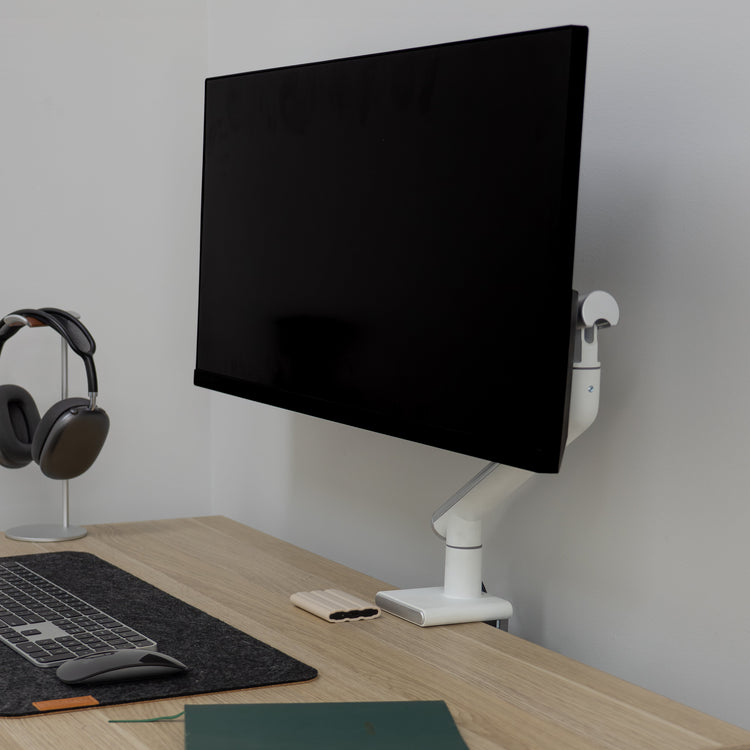 Desky Single Slim Aluminium Monitor Arm