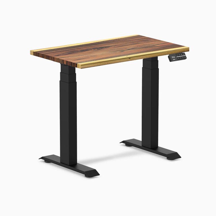 Desky Dual Mini Hardwood Sit Stand Desk-Desky® Australia