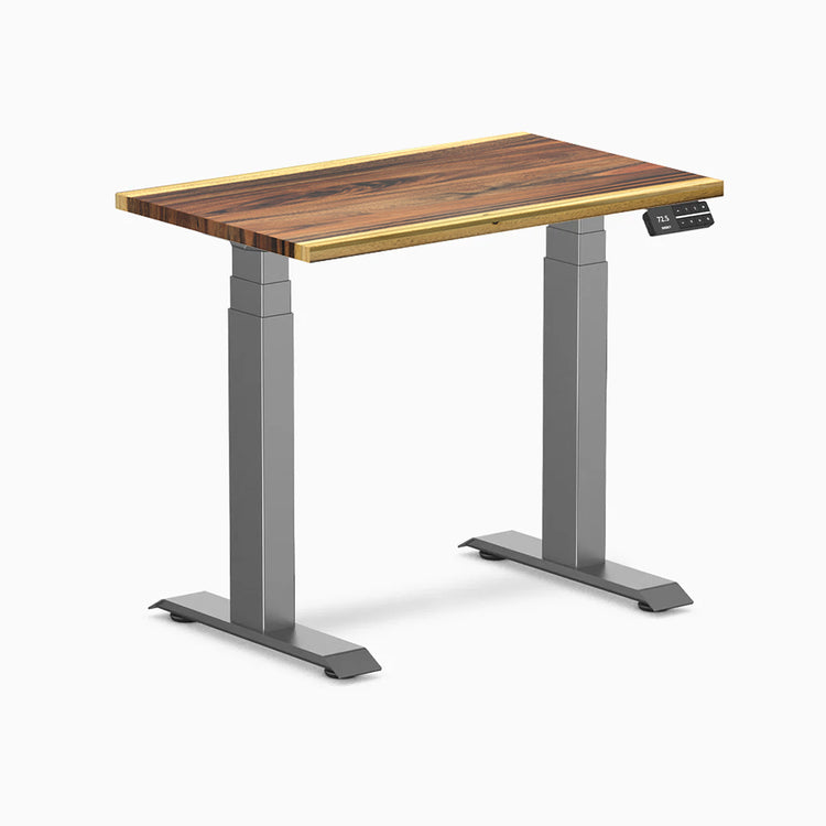 Desky Dual Mini Hardwood Sit Stand Desk-Desky® Australia
