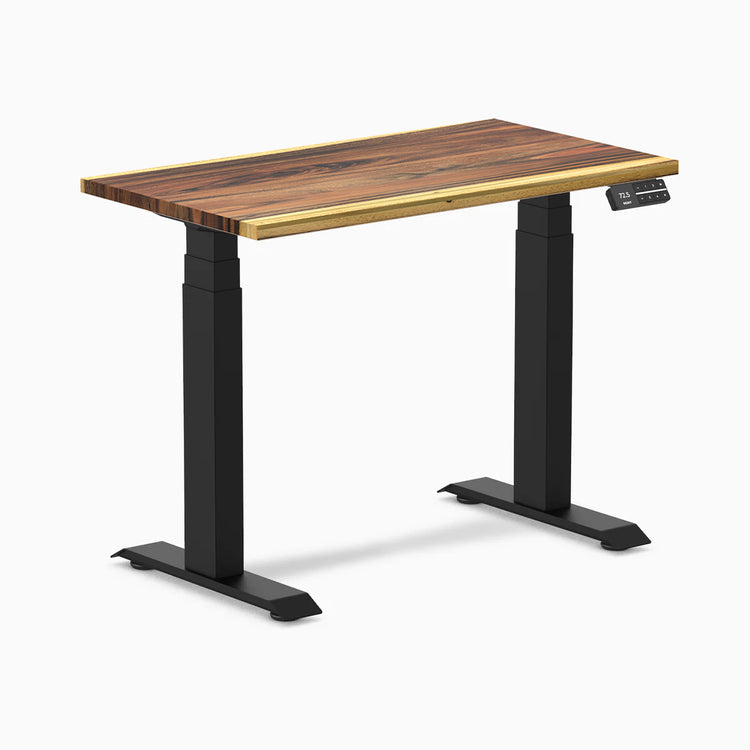 Desky Dual Mini Hardwood Sit Stand Desk-Desky® Australia