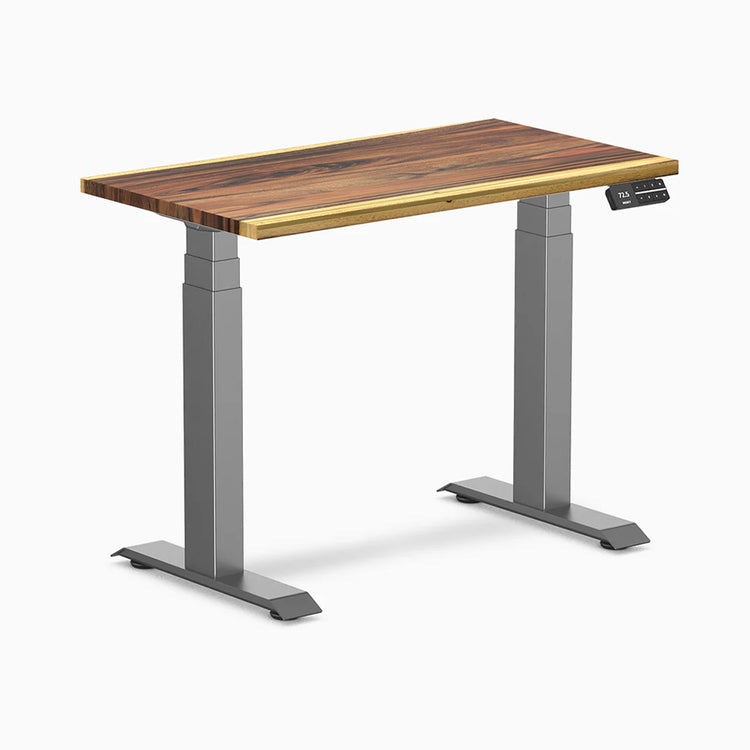 Desky Dual Mini Hardwood Sit Stand Desk-Desky® Australia