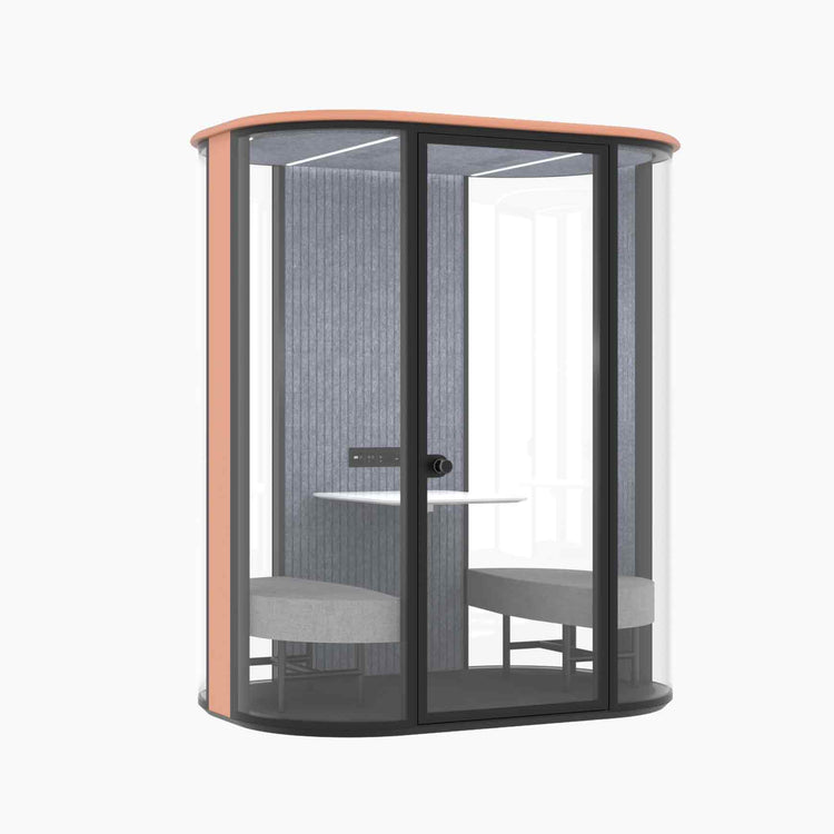 Arc Office Pod 2 Person Meeting Booth-Desky® Australia