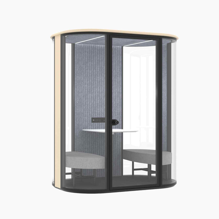 Arc Office Pod 2 Person Meeting Booth-Desky® Australia