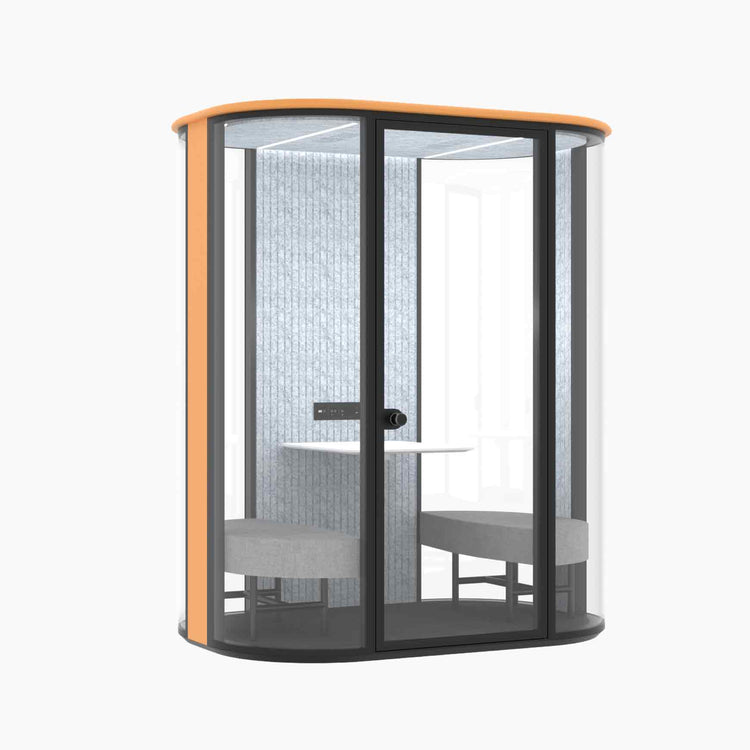 Arc Office Pod 2 Person Meeting Booth-Desky® Australia