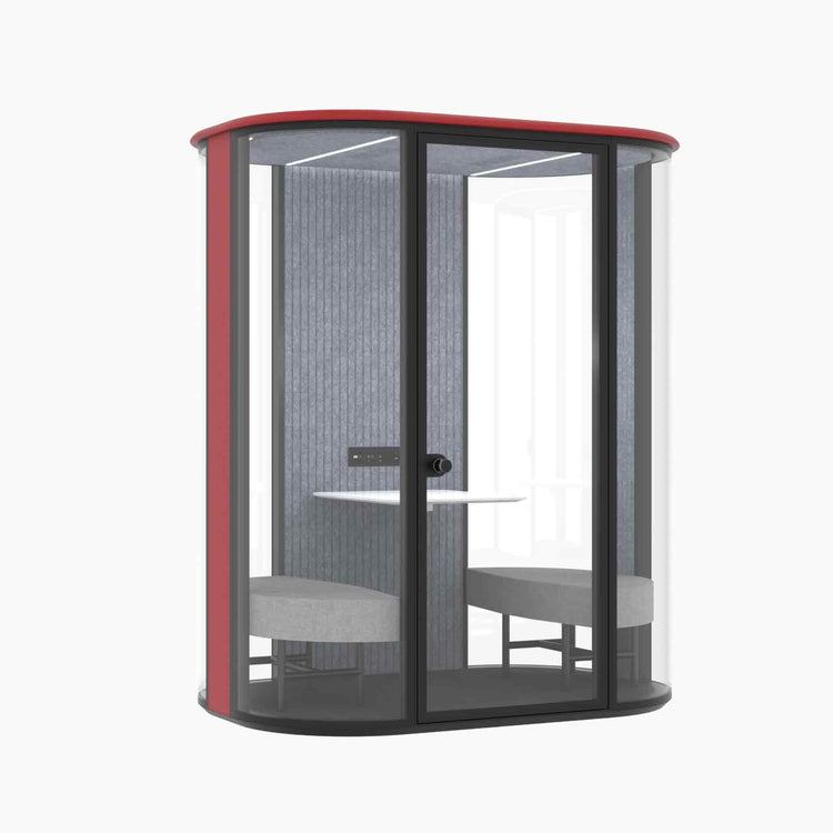 Arc Office Pod 2 Person Meeting Booth-Desky® Australia