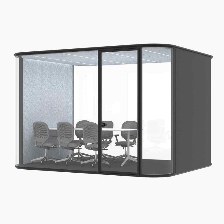 Arc Office Pod 6 Person Large Meeting Room Booth-Desky® Australia