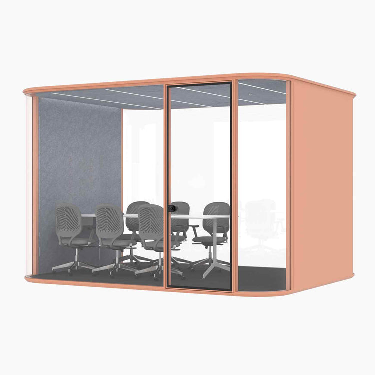 Arc Office Pod 6 Person Large Meeting Room Booth-Desky® Australia