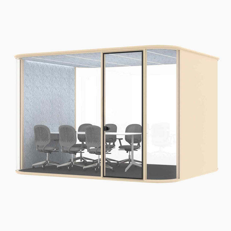 Arc Office Pod 6 Person Large Meeting Room Booth-Desky® Australia