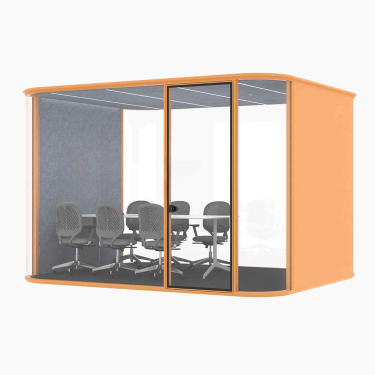 Arc Office Pod 6 Person Large Meeting Room Booth-Desky® Australia