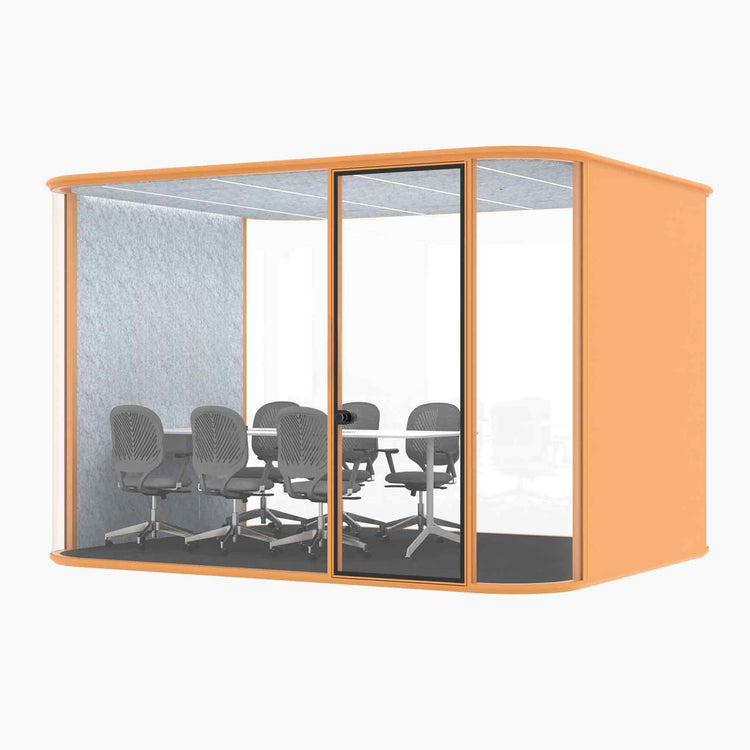 Arc Office Pod 6 Person Large Meeting Room Booth-Desky® Australia