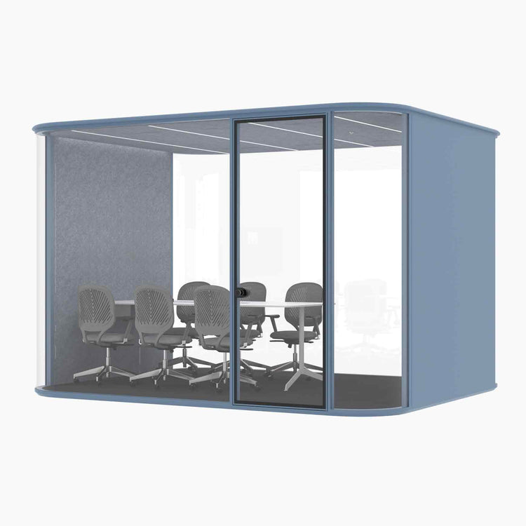 Arc Office Pod 6 Person Large Meeting Room Booth-Desky® Australia