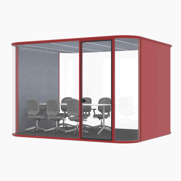 Arc Office Pod 6 Person Large Meeting Room Booth-Desky® Australia