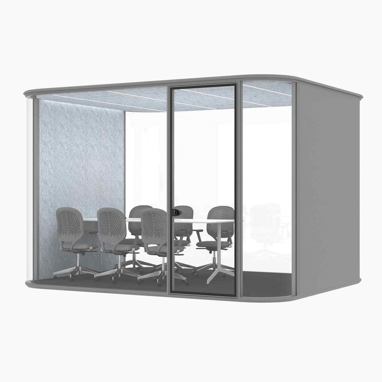 Arc Office Pod 6 Person Large Meeting Room Booth-Desky® Australia