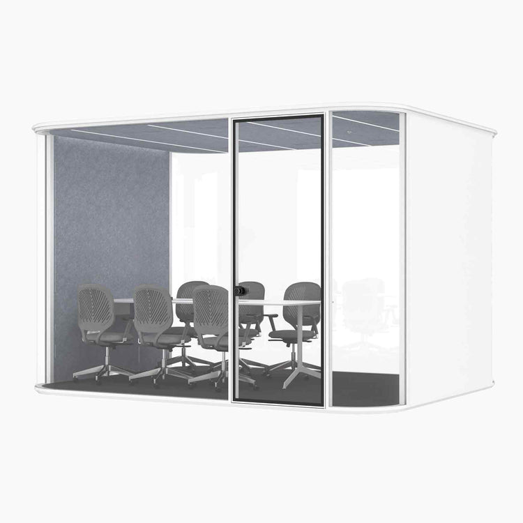 Arc Office Pod 6 Person Large Meeting Room Booth-Desky® Australia
