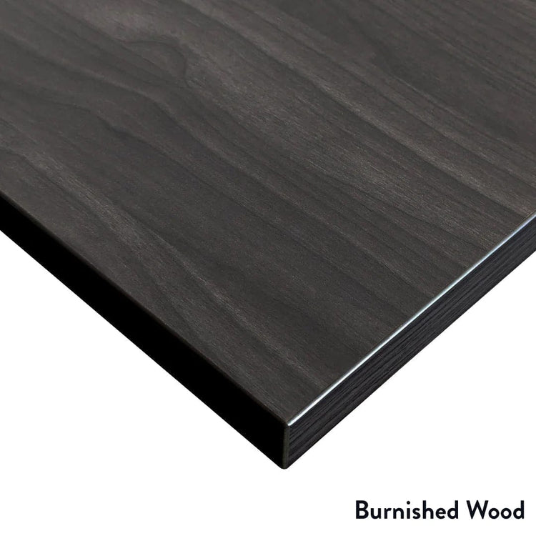 Almost Perfect Desky Dual Melamine Sit Stand Desk-White Desky®