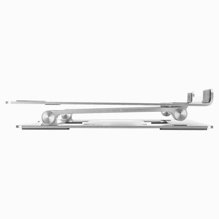 Adjustable laptop stand riser flat