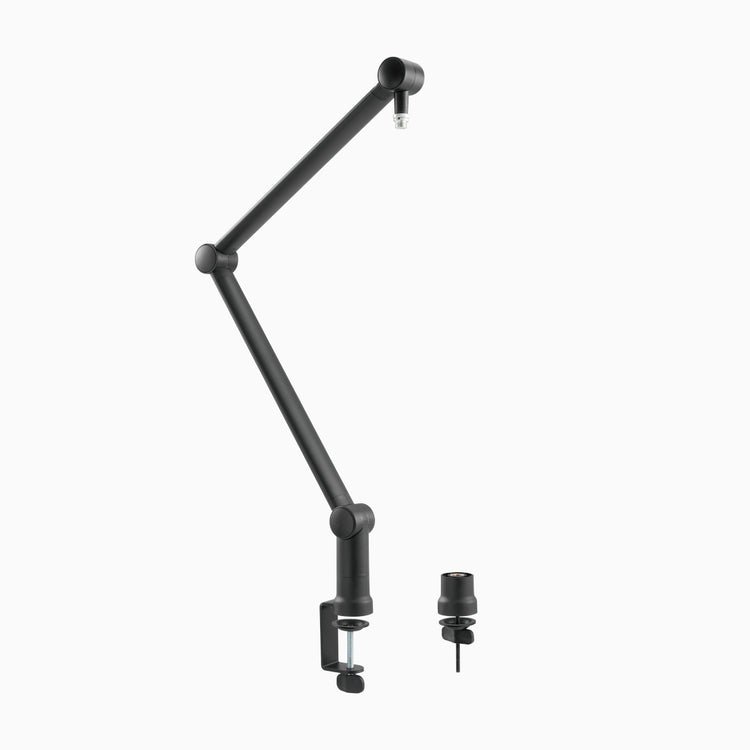 Desky Adjustable Microphone Boom Arm with clamp