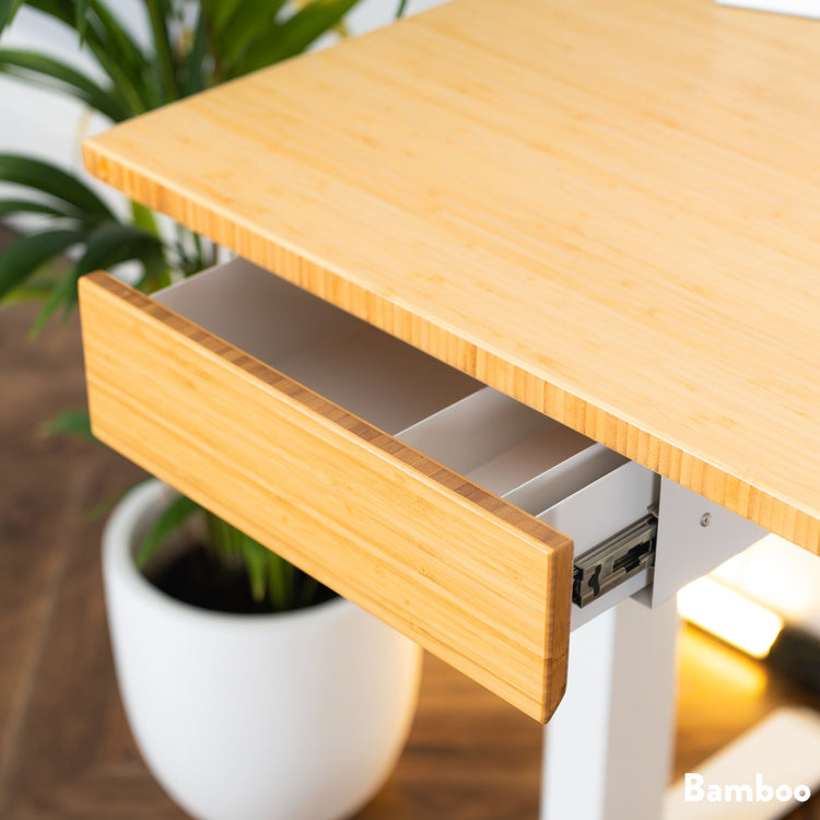 Bamboo under desk drawer