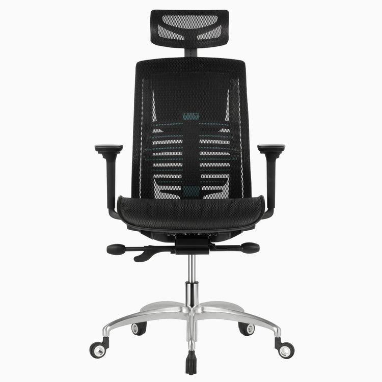 Black big and tall office chair