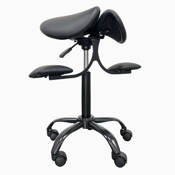 Ergonomic saddle stool