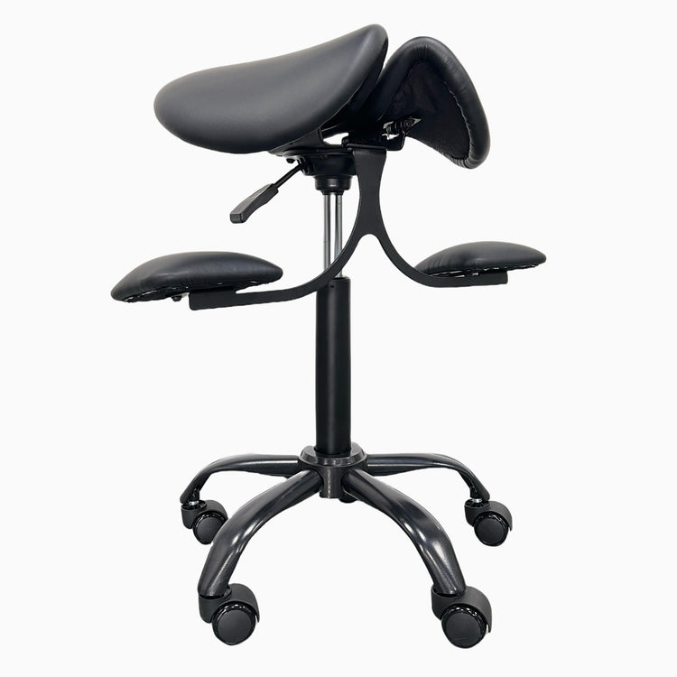 Ergonomic saddle stool