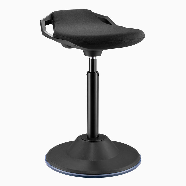 Sit stand pro active stool black