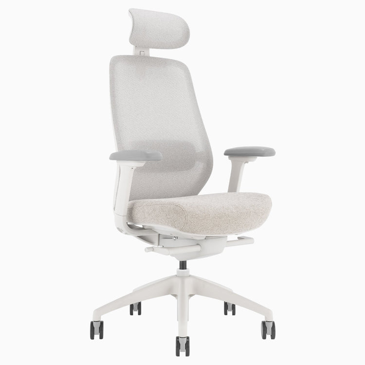 Wheat colored coilflex chair desky