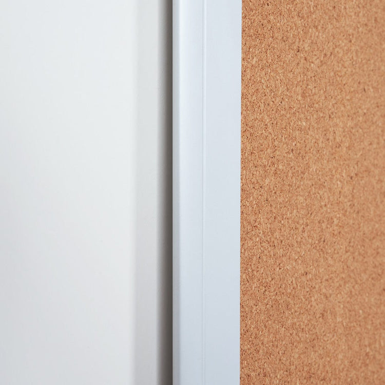 Desky Cork Pin Board edge details