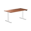 Almost Perfect Desky Dual Hardwood Sit Stand Desk-Walnut Desky®