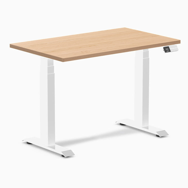 Desky Dual Mini Hardwood Sit Stand Desk