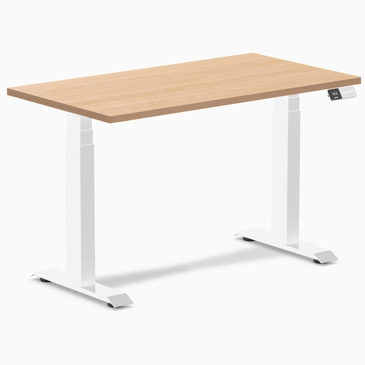 Desky Dual Mini Hardwood Sit Stand Desk