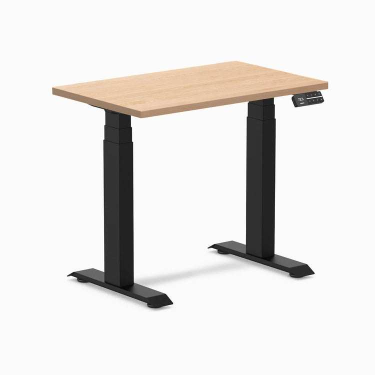 Desky Dual Mini Hardwood Sit Stand Desk