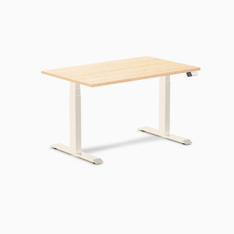 Desky Dual Hardwood Sit Stand Desk