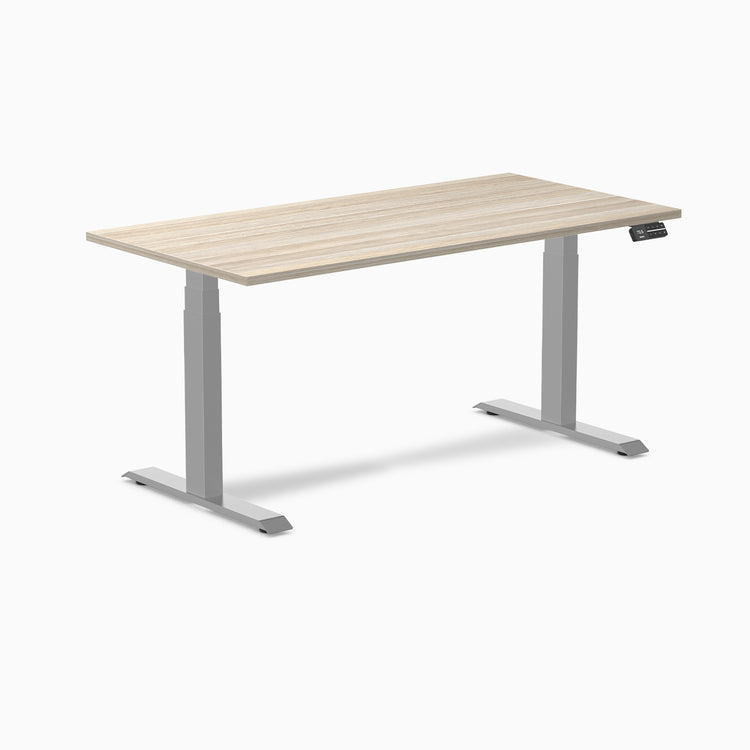 Desky Dual Melamine Sit Stand Desk