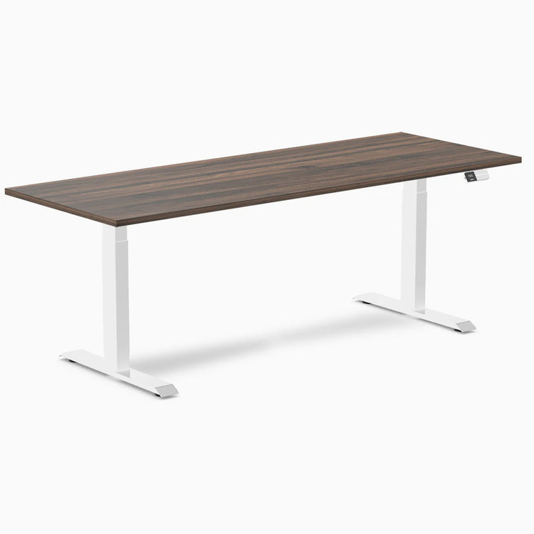 Desky Dual Melamine Sit Stand Desk
